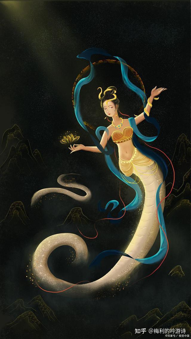 中国上古神话中，有一位化育万物、造福人类的女神